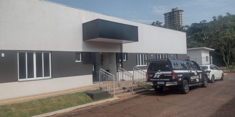 Nova sede da Delegacia da Mulher e do Instituto de Identificação de Foz do Iguaçu. Foto: Eli Silva/Rádio Cultura