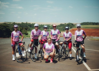 Equipe de ciclismo de Foz do Iguaçu. Foto: PMFI