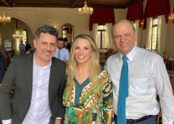 Gilmar Piolla, Cida Borghetti (ex-governadora do Paraná) e Ricardo Barros. Foto: postagem no Instagram