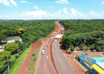 Trânsito na Rodovia das Cataratas terá alterações após o carnaval em Foz do Iguaçu
Foto: DER