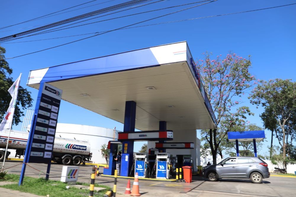Posto de gasolina no Paraguai. Foto ilustrativa: Agência IP