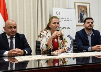 O anúncio foi feito pela ministra María Teresa Barán. Foto: Ministério da Saúde
