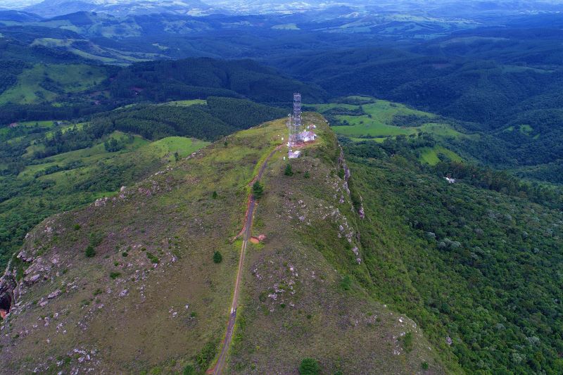 Morro Pedra Branca. Foto: Prefeitura de Ortigueira