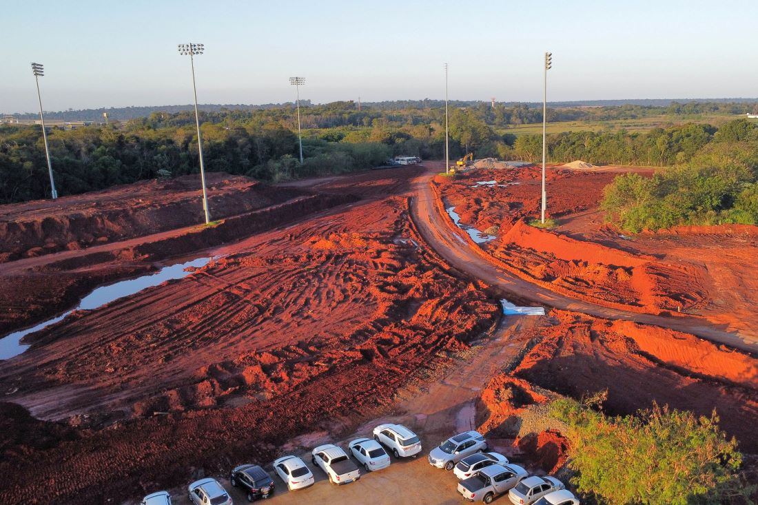 Ele ficará em uma área de cerca de 24 mil metros quadrados, doada pela Concessionária CCR, que administra o aeroporto de Foz do Iguaçu. Foto: Alessandro Vieria/AEN