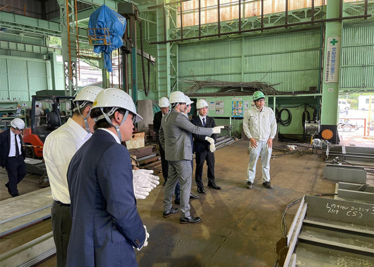 Estaleiro que está construindo os equipamentos. Foto: divulgação