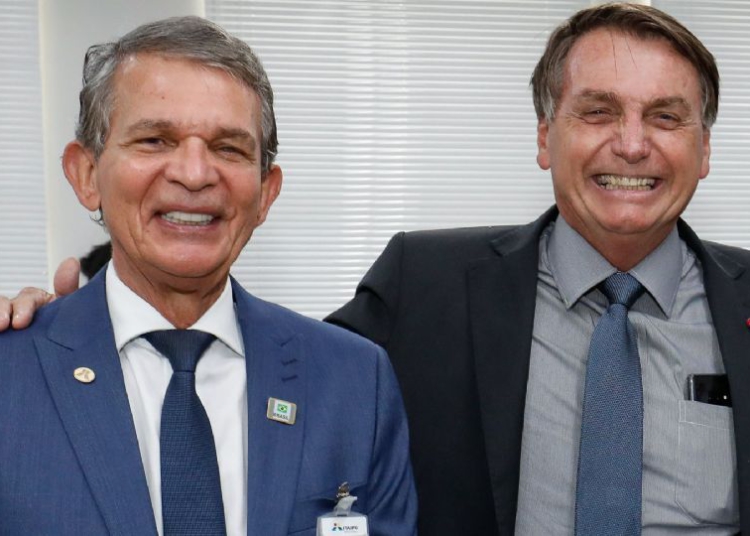 Luna e Bolsonaro. Foto: Alan Santos/PR