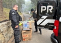 PCPR prende quatro por soltura de balões que chegavam a custar mais de R$ 20 mil
Foto: PCPR