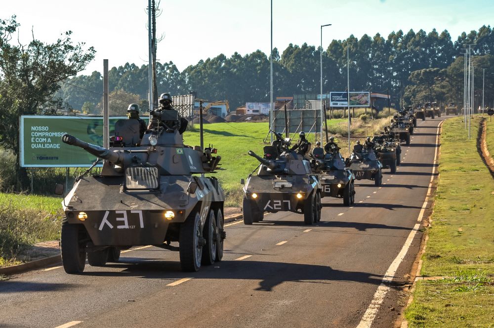 Fotos da simulação: divulgação