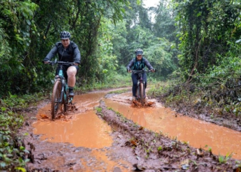 Passeio Ciclístico do Refúgio Biológico Bela Vista. Foto: William Brisida/Itaipu Binacional