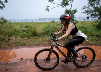 Os participantes encontraram belezas que até então só eram vistas por quem trabalha aqui”, explicou o coordenador do evento, Luis Cesar Rodrigues da Silva, da Divisão de Áreas Protegidas da Itaipu. Foto: William Brisida/Itaipu Binacional