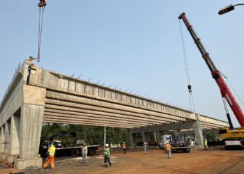 Operação de lançamento de vigas em viadutos da BR-469 é expandida
Foto: DER-PR