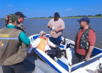 Proibição da pesca nas águas do Rio Paraná, compartilhadas entre Paraguai, Argentina e Brasil, começa no dia 4 de novembro. Foto: Agência IP