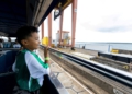 Visitante na Itaipu. Foto ilustrativa: Jean Pavão/Itaipu Binacional.