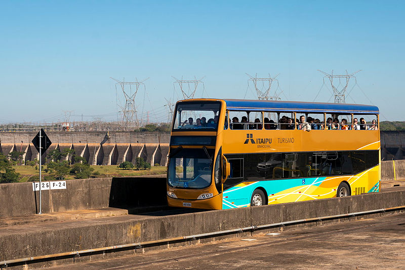 Turismo na Itaipu. Foto: Rubens Fraulini / Itaipu Binacional