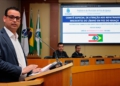 Apresentação na Câmara de Vereadores de Foz. Foto: divulgação