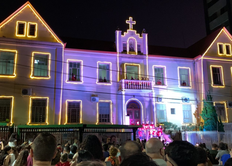 Cantata de Natal em Foz do Iguaçu. Foto: Elias Dandolini