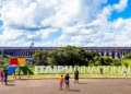 Visitantes na Itaipu. Foto: Rafa Kondlatsch/Itaipu Binacional