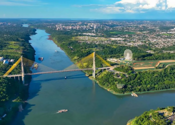 Ponte da Integração. Foto: PMFI