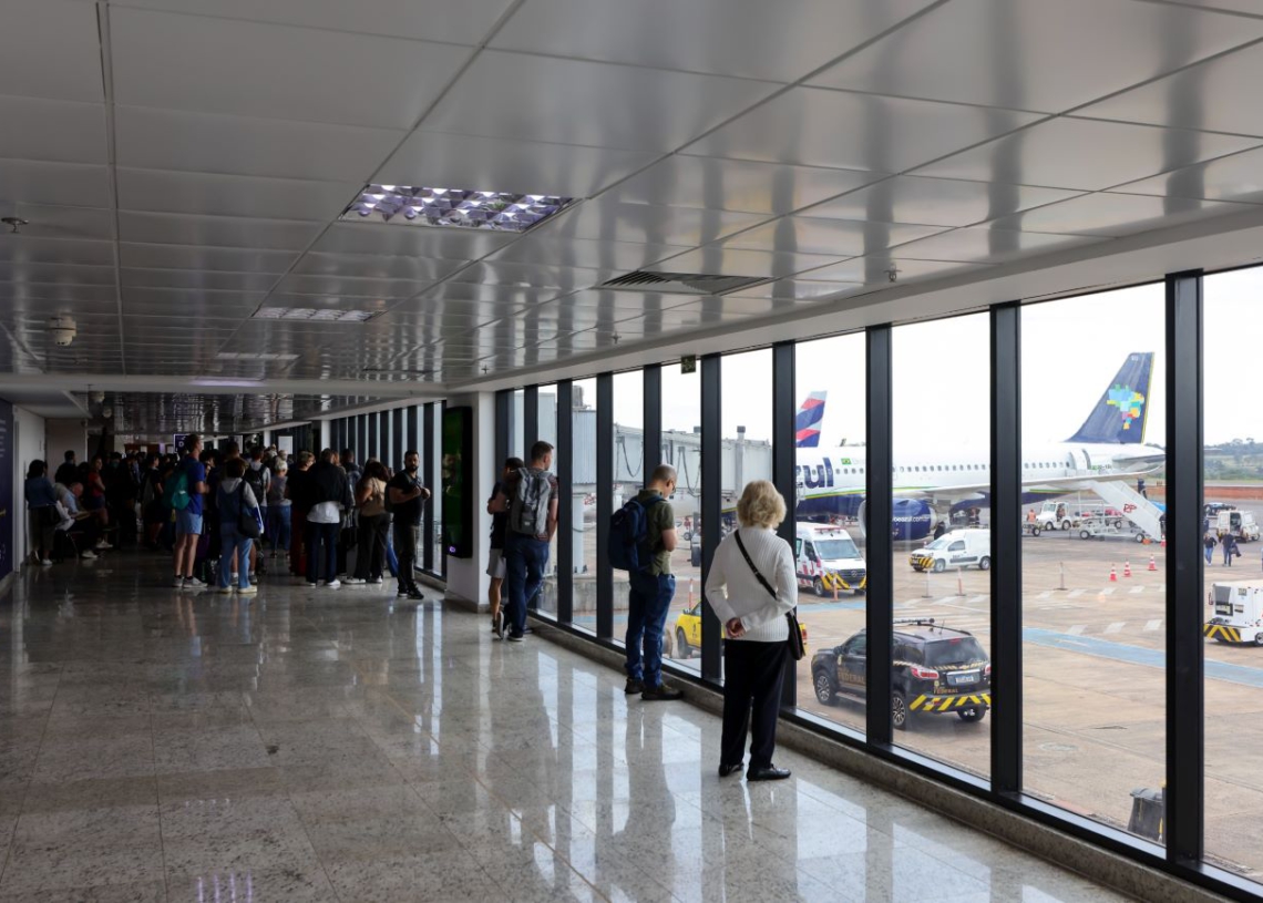 Aeroporto de Foz do Iguaçu. Foto: Kiko Sierich/CCR Aeroportos