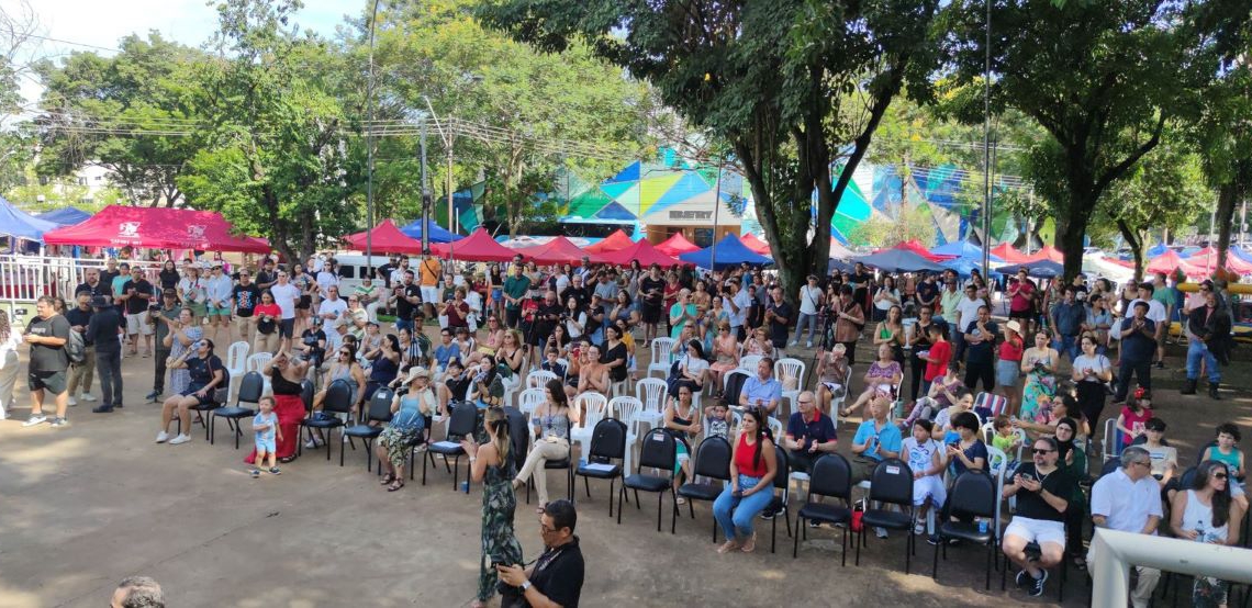 Comomeração do Ano Novo Chinês ontem. Foto: PMFI