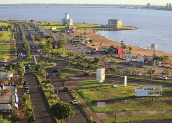 Encarnación é uma das principais turísticas do Paraguai. Foto: Agência IP