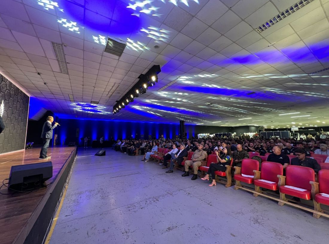 3º Drone Policial, realizado no Centro de Convenções da cidade. Foto: divulgação