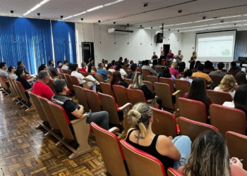 Treinamento dos servidores realizado na semana passada. Foto: divulgação