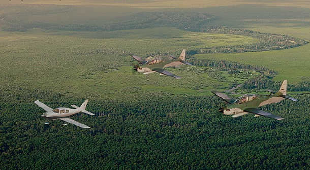 Foto ilustrativa: catálogo da Embraer