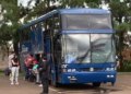 Ônibus apreendido. Foto: divulgação