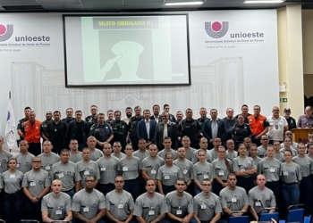 Integranes do  5º Curso de Formação Profissional da Guarda Municipal. Foto: divulgação/PMFI